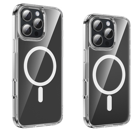 Borofone Hülle BI5 Ice Shield Magnetic Iphone 16 Pro transparent