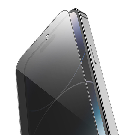 Borofone Panzerglas BF7 Diamond Armor Full Screen Anti-Spy für iPhone 15 Pro - 10 Stück