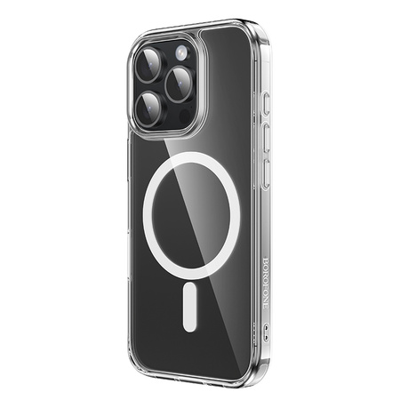 Borofone Hülle BI5 Ice Shield Magnetic Iphone 16 Pro transparent