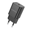 Borofone Netzladegerät BN13 Safety GaN - Typ C - PD 30W schwarz
