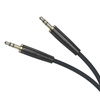 Borofone AUX-Kabel BL23 Refinado - Klinke 3,5mm auf Klinke 3,5mm - 1 m schwarz