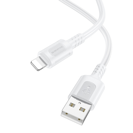 Borofone Kabel BX111 Feliz - USB auf Lightning - 2,4A 1 m weiß