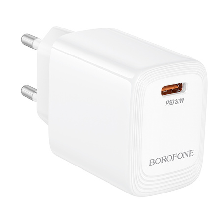 Borofone Netzladegerät BN26 Fuente - Typ C - PD 20W weiß