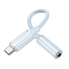 Borofone Adapter BV22 Lemon - Typ C auf Klinke 3,5mm (DAC) - hellblau