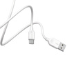 Borofone Kabel BX14 LinkJet - USB auf Typ C - 3A 1 m weiß